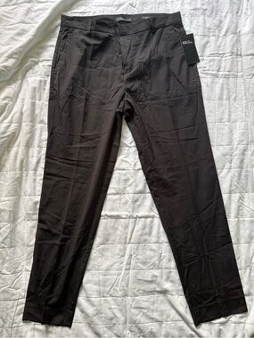H&M Men's Black Tailored Dress Pants